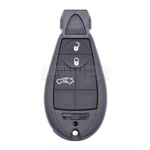 Ashata étui porte-clé intelligent 3 Bouton Panique Pliant À Distance Flip  Shell Key Fob Case Cover Fit pour CHRYSLER 300