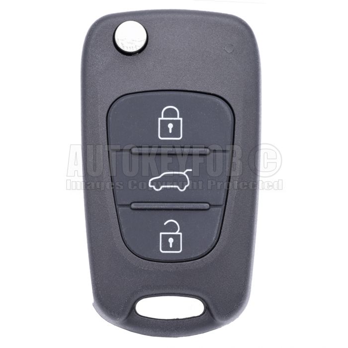 3 BUTTON REMOTE KEY FOB CASE FOR KIA OPTIMA VENGA SOUL CEED SPORTAGE RIO HYU03