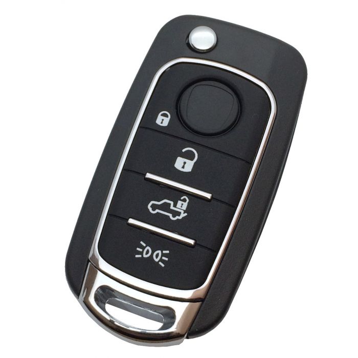 4 Button Remote Key Fob Case Shell For Fiat 500X Tipo FIA06