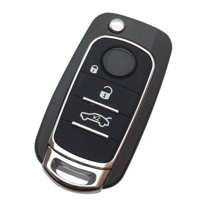 3 Button Remote Key Fob Case For Fiat 500 / 500X FIA04