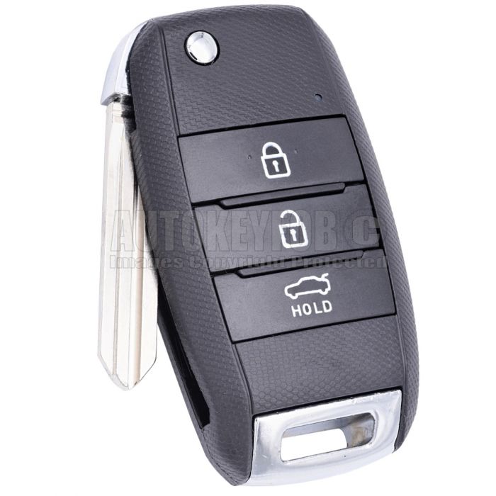 3 BUTTON KEY FOB CASE - SHELL FOR KIA CERATO KIA01C