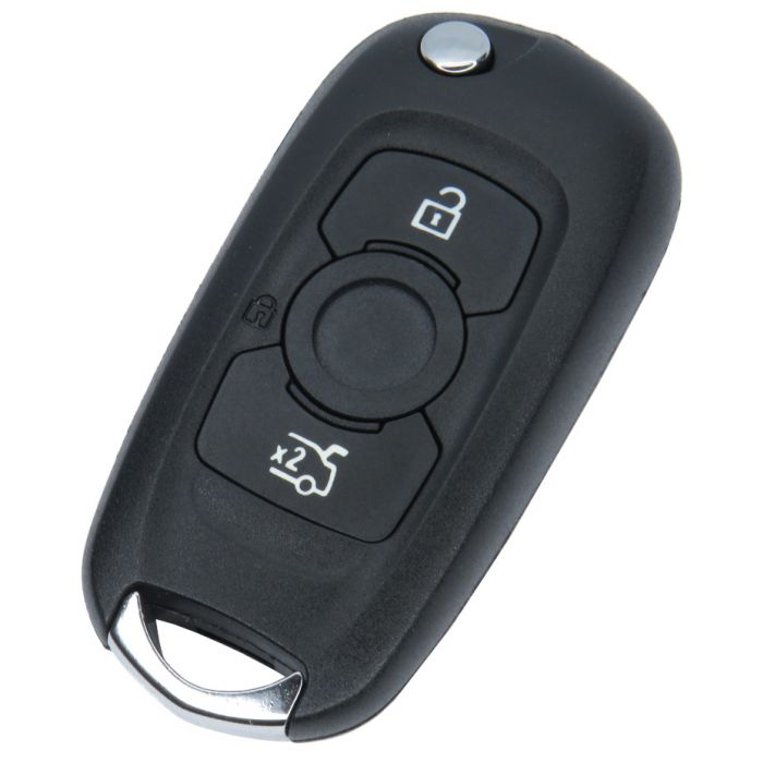 3 BUTTON REMOTE KEY FOB CASE - SHELL FOR OPEL - VAUXHALL OP17