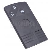 3 Button Remote Key Card for Mazda MAZ12