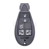 5 Button Remote Key Fob Case - Shell For Chrysler And Jeep CH08