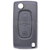 2 Button Remote Key Fob For Peugeot 308 3008 5008 807 Expert PEU-R13