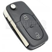 2 Button Remote Key Fob Case - Shell for Audi A3 A4 A4Q Cabriolet AUD08S 