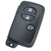 3 BUTTON SMART / KEYLESS REMOTE KEY FOB CASE FOR TOYOTA AVENSIS 2008-2014 TOY22