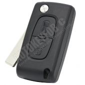 2 Button Remote Key Fob Case - Shell For Peugeot 807 3008 5008 Expert PEU03