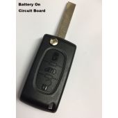 3 Button Remote Key Fob Case Shell For Fiat Scudo Van 2007-2009 PEU23