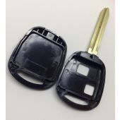Remote Key Fob Case - Shell For Toyota Previa Prius RAV4 Yaris Alphard 
