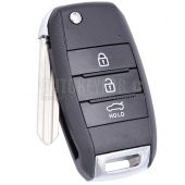 3 BUTTON KEY FOB CASE - SHELL FOR KIA CERATO KIA01C