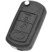 3 BUTTON REMOTE KEY FOB SHELL-CASE FOR LAND ROVER DISCOVERY RANGE ROVER SPORT LAN05