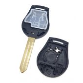 2 Button Remote Key Fob Case-Shell for Nissan Micra Navara Juke NIS17