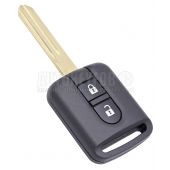 2 Button Remote Key Fob for Nissan Micra Navara Note NV200 Qashqai NIS-R01