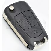 3 BUTTON FLIP REMOTE KEY FOB CASE FOR OPEL / VAUXHALL VECTRA C / SIGNUM OP02