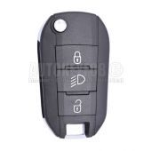 OEM 3 BUTTON REMOTE KEY FOB 433MHZ FOR PEUGEOT 208 2008 301 308 P/N 1608504380 PEU-OR02