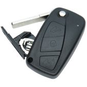 3 Button Remote Key Fob Case - Shell For Citroen Peugeot Fiat Iveco PEU37