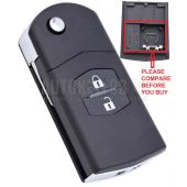 2 Button Remote Key Case Shell For Mazda MAZ13