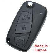 Made In Europe Remote Key Fob for Peugeot Bipper Citroen Nemo Fiat Fiorino / Qubo PEU-R08B