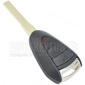 3 Button Remote Key Fob Case-Shell for Porsche 987 Boxster Cayman POR04