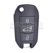 Remote Key Fob For Opel - Vauxhall Combo - Vivaro REF ( 1656524080 )