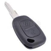 Made in Europe 2 Button Remote Key Fob for Renault Kangoo Master Trafic OP-R01TA