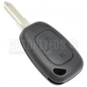 2 BUTTON REMOTE KEY FOB CASE - SHELL FOR RENAULT MASTER TRAFIC OP19