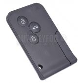 3 Button Remote Key Card Case - Shell for Renault Megane II Scenic II REN12