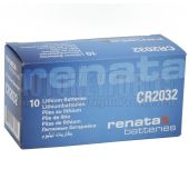 CR2032 RENATA COIN CELL BATTERIES - 10 PACK 