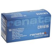 CR1616 RENATA COIN CELL BATTERIES - 10 PACK 