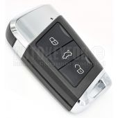 3 Button Smart Remote Key Fob Case-Shell for VW Volkswagen Passat VW10 